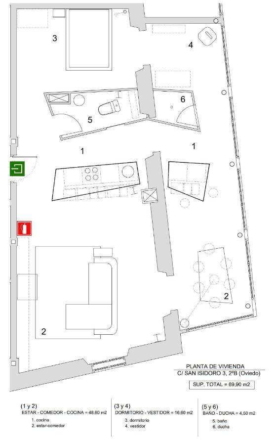 Loft-Atelier En Oviedo Apartman Kültér fotó